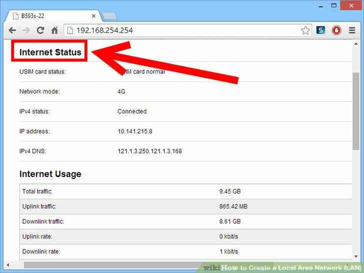 Image intitulée configurer un Lan de l